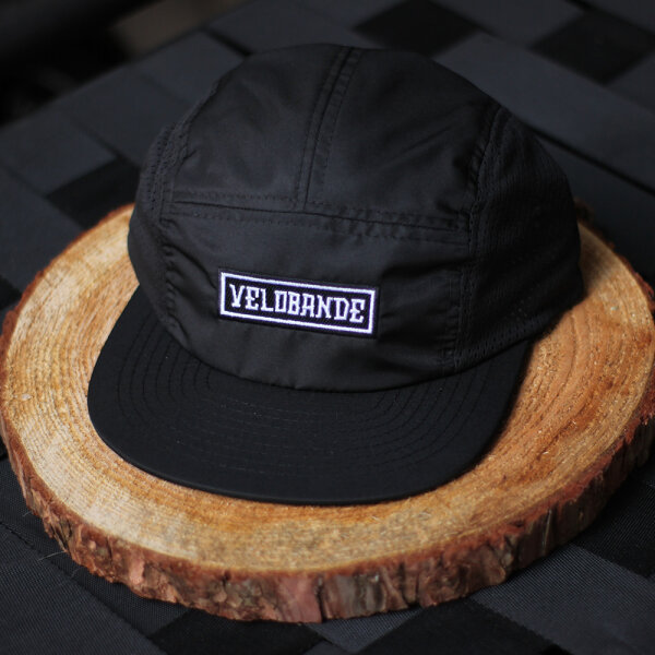 Cap - Velobande - 5-Panel Cap - schwarz