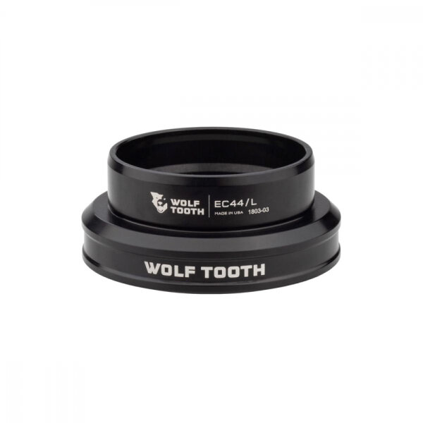 Steuersatz - Wolf Tooth - Performance - Unterteil - 1.5" - EC 44/40 - black - Rove LTD kompatibel