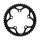 Kettenblatt - Shimano - 110mm 5-Loch - 50T - 2x9s - FC-R345 Sora - schwarz