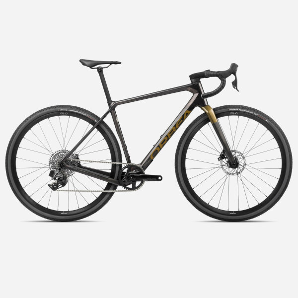 Orbea - TERRA M31ETEAM 1X - Cosmic Carbon View - Metallic Olive Green (Gloss)