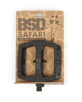 Pedale - BSD - "Safari" - Nylon/Fiber - schwarz