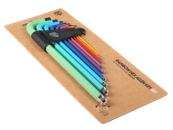Werkzeug - BLB - Innensechskantschlüssel Inbus Set - Rainbow 9-teilig