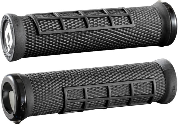 Griffe - ODI - Elite Flow V2.1 Lock-On - schwarz