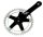 Kurbel - Sturmey Archer - FCT 64 - 170mm - 44T - 144mm - Single Speed