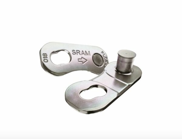 Kettenschloss - SRAM - Power Lock 12x Flattop Road/Gravel - silber 1 Stk.