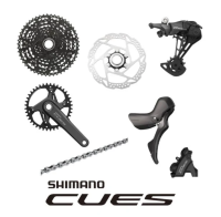 Komplettgruppe - Shimano - Cues 1x11 - 11-50t - Holowtech II