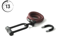 Kabelschloss - Tex-Lock - eyelet Bügelschloss-Set U/X - 100cm